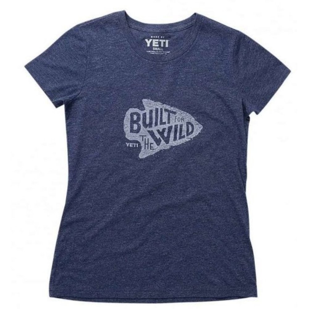 YETI Heather Blue T-Shirt